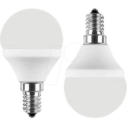 BLULAXA 49886 - Lámpara LED SMD G45, E14, 3W, 250 lm, blanco cálid