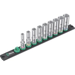 WERA 05005440001 - Juego de inserto de llave de vaso Zyklop, 3/8