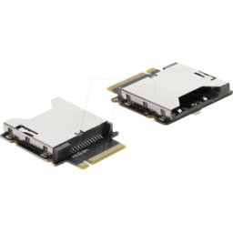 DELOCK 64363 - Adaptador M.2 llave M > CFexpress tipo A ranura