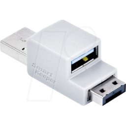 SMARTKEEPER SK OM03BK - Bloqueo de memoria, USB Tipo A, negro