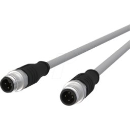 METZ CONNECT MC 142MLA11020 - Cable de sensor, M12, 4 polos, ac > ac, 2 m