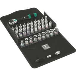 WERA 05003755001 - Juego de llaves de vaso, Multi, All-in Zyklop Speed, 42 piezas
