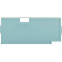 WAGO 2004-1493 - Placa de separación, 2 mm de grosor, saliente, gris