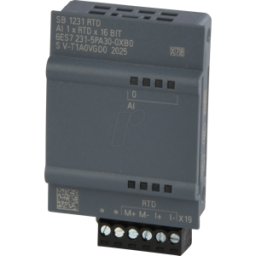 SIEMENS SB 1231RTD - Entrada analógica, 1 AI RTD, PT 100 y PT1000