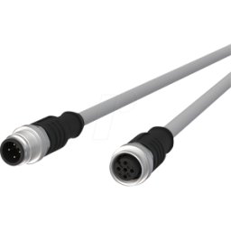 METZ CONNECT MC 142MIA12050 - Cable de sensor, M12, 4 polos, ac > KU, 5 m