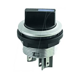 SCHLEGEL SWAL2 - Interruptor selector de luz - 2 S, plata