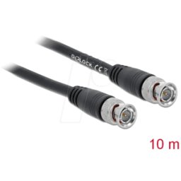 DELOCK 80085 - Cable de vídeo, conector BNC, 10 m