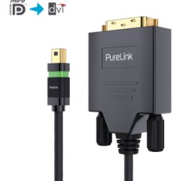 PURELINK PURE ULS2100-015 - MiniDP 1,2 a DVI Único, Serie Ultimate, Negro, 1,5 m..