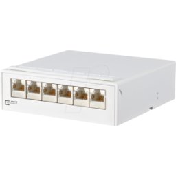 METZ CONNECT BTR 130862-21-E - E-DAT, distribuidor AP, Cat.6, blanco puro