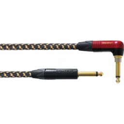 CXI 3 PR-ED25SIL - CORDIAL 6,3 mm mono jack, mono ángulo jack, 3,00m