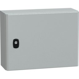 SCHNEIDER ELECTRIC NSYS3D3415P - Carcasa de acero S3D con placa de montaje 300 x 400 x 150 IP66