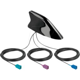 DELOCK 89014 - Antena de vehículo LTE, WLAN, GNSS multibanda