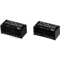 TRACO TMR 3-0521 - CONVERTIDOR CC/CC TMR-3, 3 W, 5 V, 300 MA, SIL-8