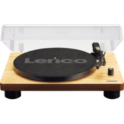 LENCO LS-50WD - Plato giratorio, estéreo, USB, madera
