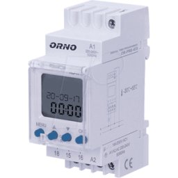 ORNO OR-PRE-433 - Temporizador digital para carril DIN