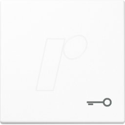 JUNG JG A590 T WW - Balancín, llave de símbolo, duroplast, serie a, bl