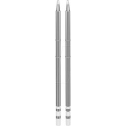 GOOBAY GB 80476 - Punta de soldadura, 1,6 mm, forma de cincel, juego de 2