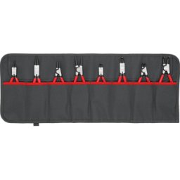 KNIPEX KN 00 19 58 V01 - Juego de herramientas, alicates, anillos de seguridad, 8 piezas