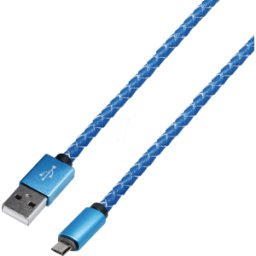 MAXTRACK MATR M11L - Cable de carga y sincronización, USB a -> Micro, 1,0 m, c