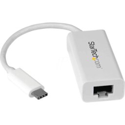 STARTECH.COM ST US1GC30W - Tarjeta de red, USB 3,1, Gigabit Ethernet, 1x RJ45