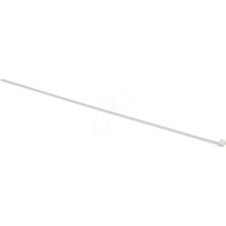 SCHNEIDER ELECTRIC IMT46424 - Bridas de cable 380 x 7,6 mm, transparentes, en bolsas de 100 pi