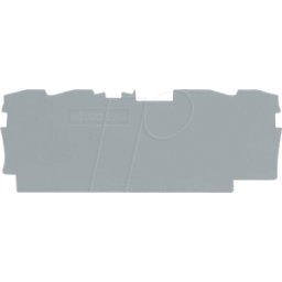 WAGO 2004-1491 - Placa de cierre e intermedia para WAGO 2004-14