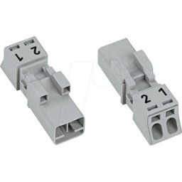 WAGO 890-252 - Conector WINSTA® mini, 2 polos