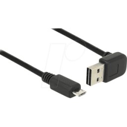 DELOCK 83535 - Cable USB 2.0, enchufe EASY a a conector Micro B, 1 m