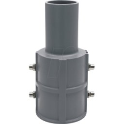 ENOVALITE ELED 900302 - Adaptador de farola, 80 a 60 mm, en gris, fijo