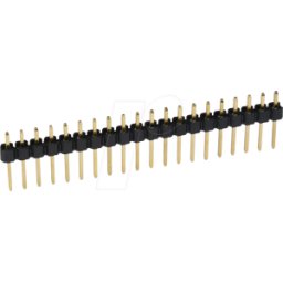 ECON CONNECT ECON SL40G1B - ezal de clavija 1x40 pin paso recto 2,54mm l. 12,6mm