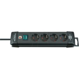 BRENNENSTUHL BRE 1951140100 - Regleta Premium-Line con 4 tomas