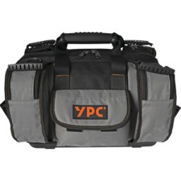 YOUR PERFECT CASE YPC BG00001BKGY - Bolsa de herramientas "Craftsman" XXL, gris-negro, 42x30x25cm