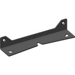 APRA-NORM X30-110 WH ELO - Soporte mural para X30-110, plateado, IP65