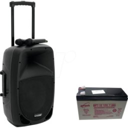OMNITRONIC OMNI 20000047 - Sistema de amplificador portátil para uso móvil