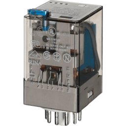 FINDER FIN 60.13.9 12V - Relé industrial, 3x UM, 250V/10a, 12 V CC