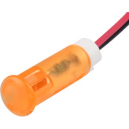 APEM APM QS63 O24 - Lámpara de señalización LED, naranja, 24 V,
