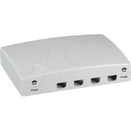 EFB-ELEKTRONIK FTTH-BOX-IN-1 - Caja de conexiones FTTH cuádruple, indoor