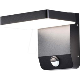 V-TAC VT-2949 - Luminaria mural, 17 W, 2580 lm, 4000 K, negra, IP65, sensor