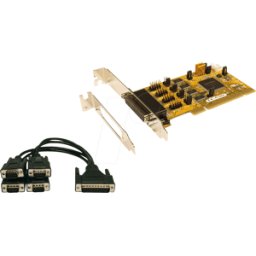 EXSYS EX-41384 - EXSYS tarjeta PCI 4S serie RS-232 + cable, soporte