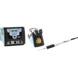 WELLER WE T0053422672 - Estación de soldadura, WX2012 Ultra MS Set, 200 W, 2 cana