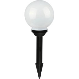 BLULAXA 49919 - Pincho led solar, Globo, blanco, 15 cm, IP44