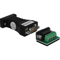 DELOCK 62919 - Adaptador industrial RS-232 > RS-485, aislamiento galvánico