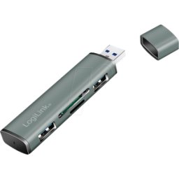LOGILINK UA0394 - Estación de acoplamiento / replicador de puerto, USB 3,2 Gen 2