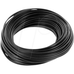 ECON CONNECT ECON KL014SW10 - connect Alambre de cobre trenzado 0,14qmm 10m negro