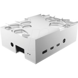 AKASA RPIC RA09-M2S - Carcasa para Raspberry Pi 4B, aluminio, plata
