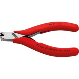 KNIPEX KN 64 11 115 - Alicates de corte frontal para electrónica, 115 mm