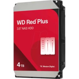WESTERN DIGITAL WD40EFZZ - Disco duro de 4 TB WD Red® Plus NAS