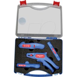 WEICON 52880001 - Herramienta pelacables WEICON Profi-Starter Set, 4 piezas