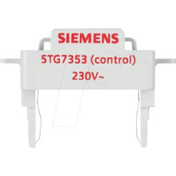 SIEMENS SIE 5TG7353 - Interruptor DELTA y pulsador LED iluminado rojo