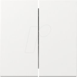 GIRA 3295 03 - Balancín doble, blanco puro brillante